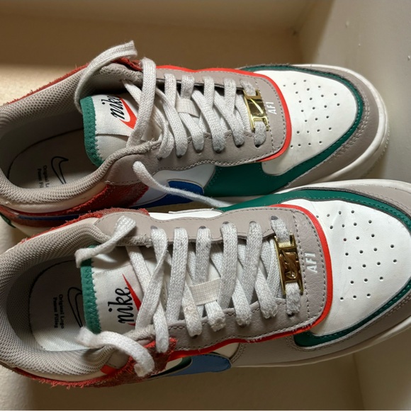 COPY - Air Force 1 Shadow 'Sail Signal Blue Green' - Picture 3 of 7